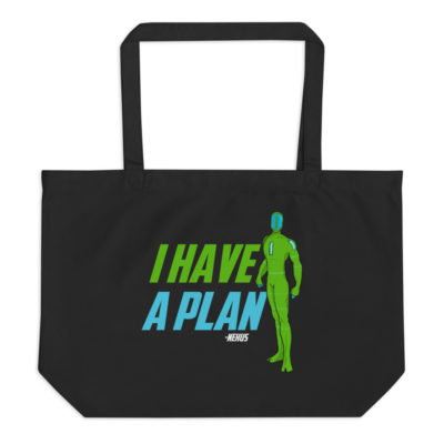 Large organic tote bag