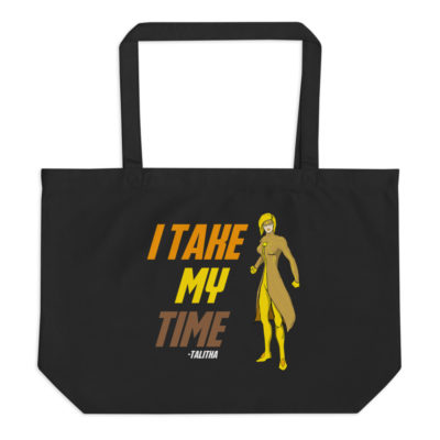Large organic tote bag