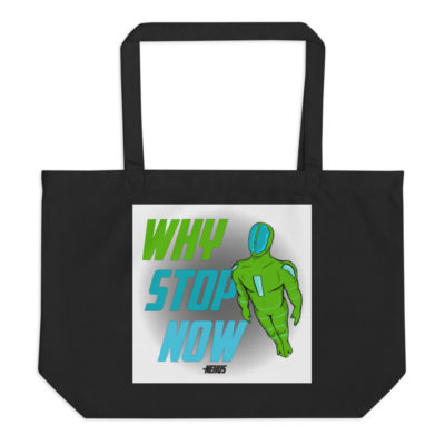 Large organic tote bag